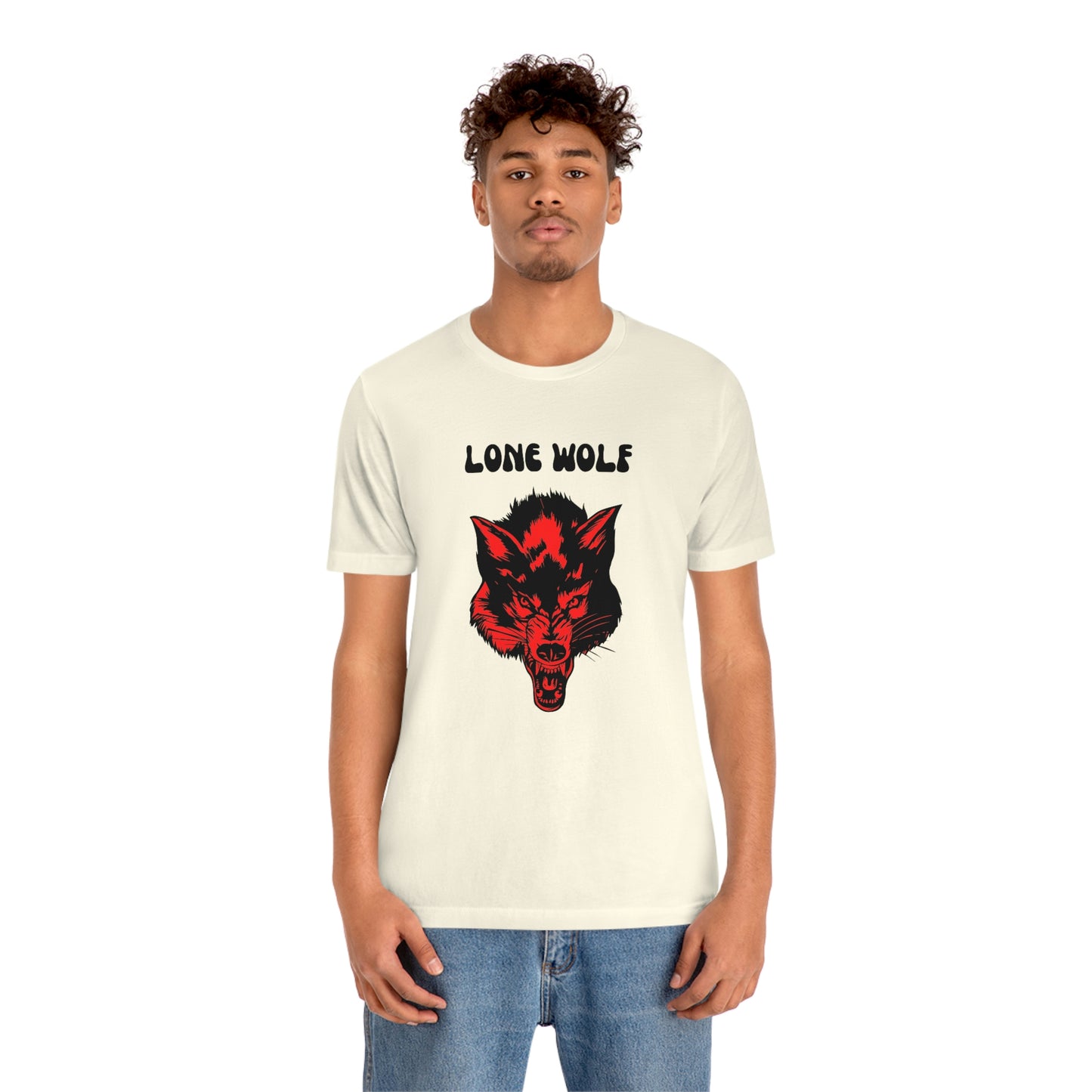 Lone Wolf T-shirt, Lone Wolf, Wolf howling, wolf, gift for man, gift for dad, nature, camping, outdoors, angry wolf