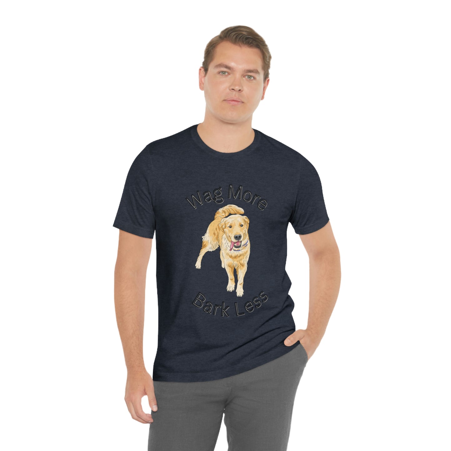 Unisex Jersey Short Sleeve Tee, golden retriever, golden retriever Tee, gift for golden retriever owner, gift for dog owner