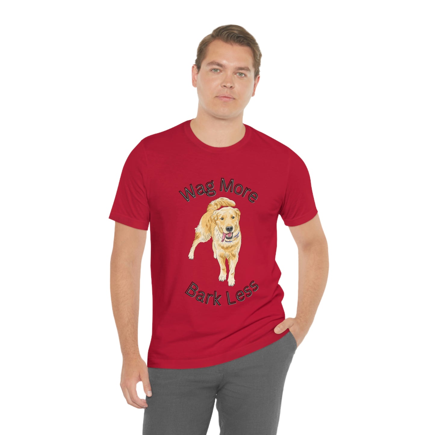 Unisex Jersey Short Sleeve Tee, golden retriever, golden retriever Tee, gift for golden retriever owner, gift for dog owner