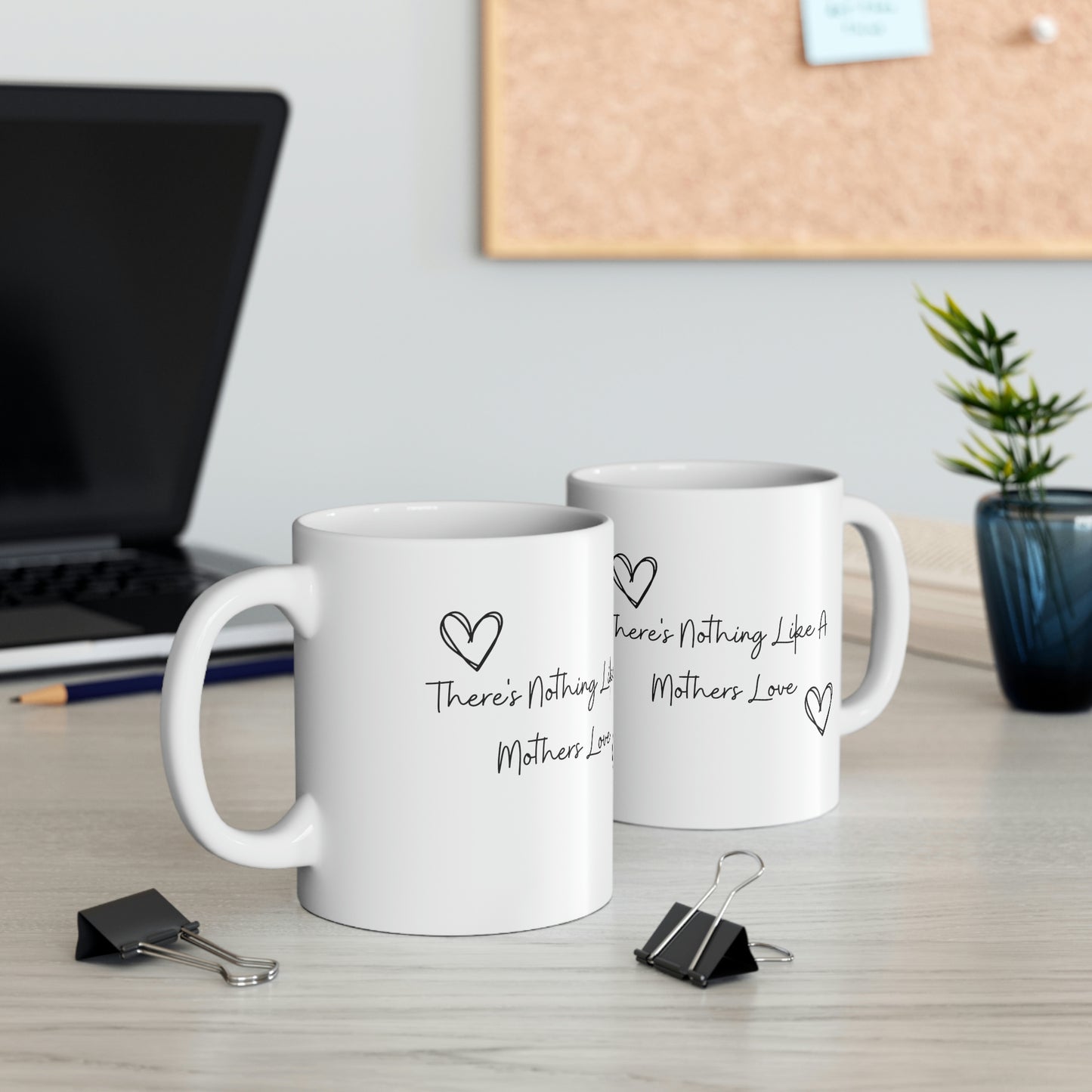 Show Your Love with this Heartwarming "There's Nothing Like a Mother's Love" Mug