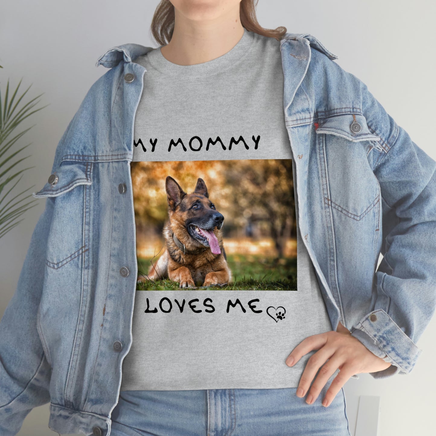 My Mommy Loves Me German Shepard T-Shirt