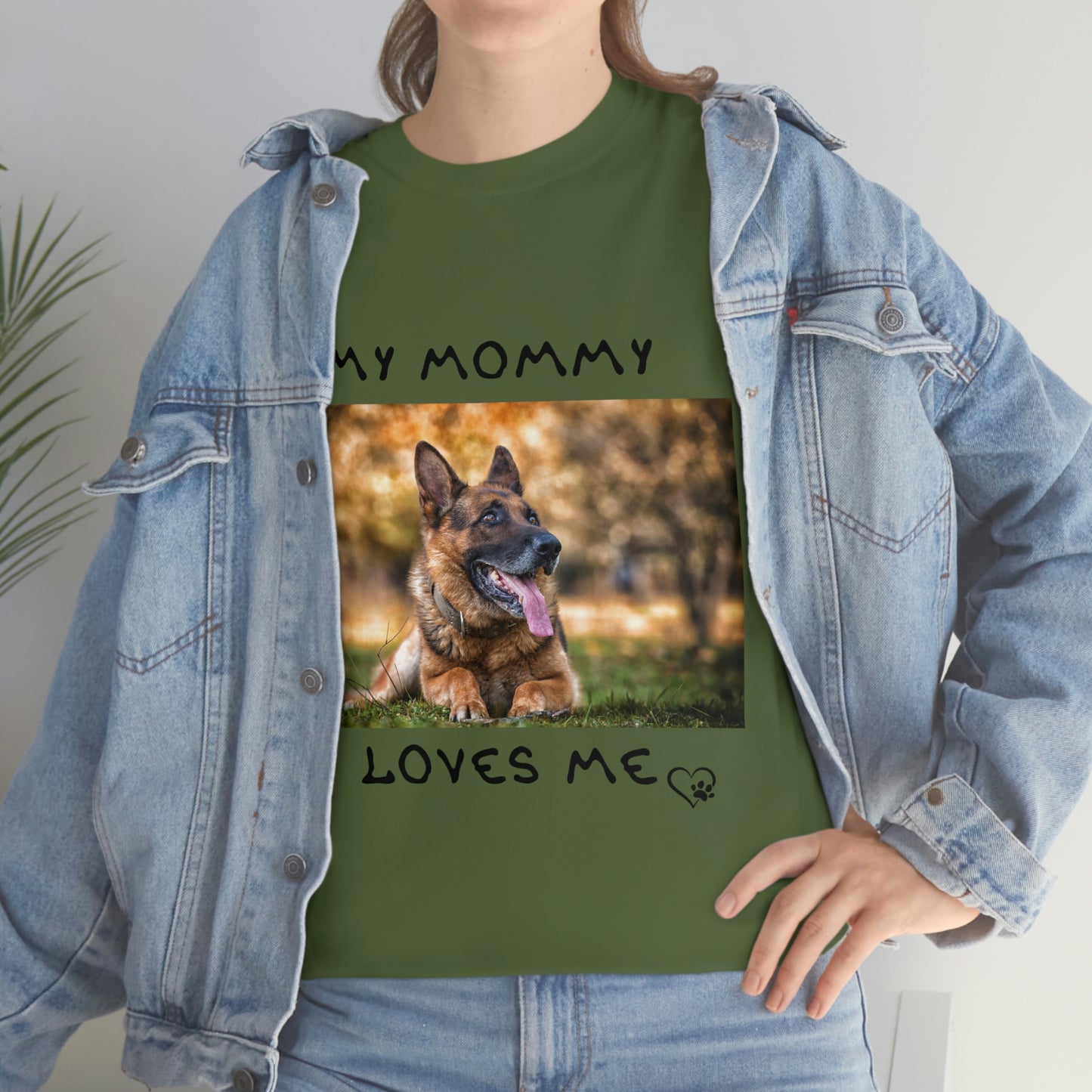 My Mommy Loves Me German Shepard T-Shirt