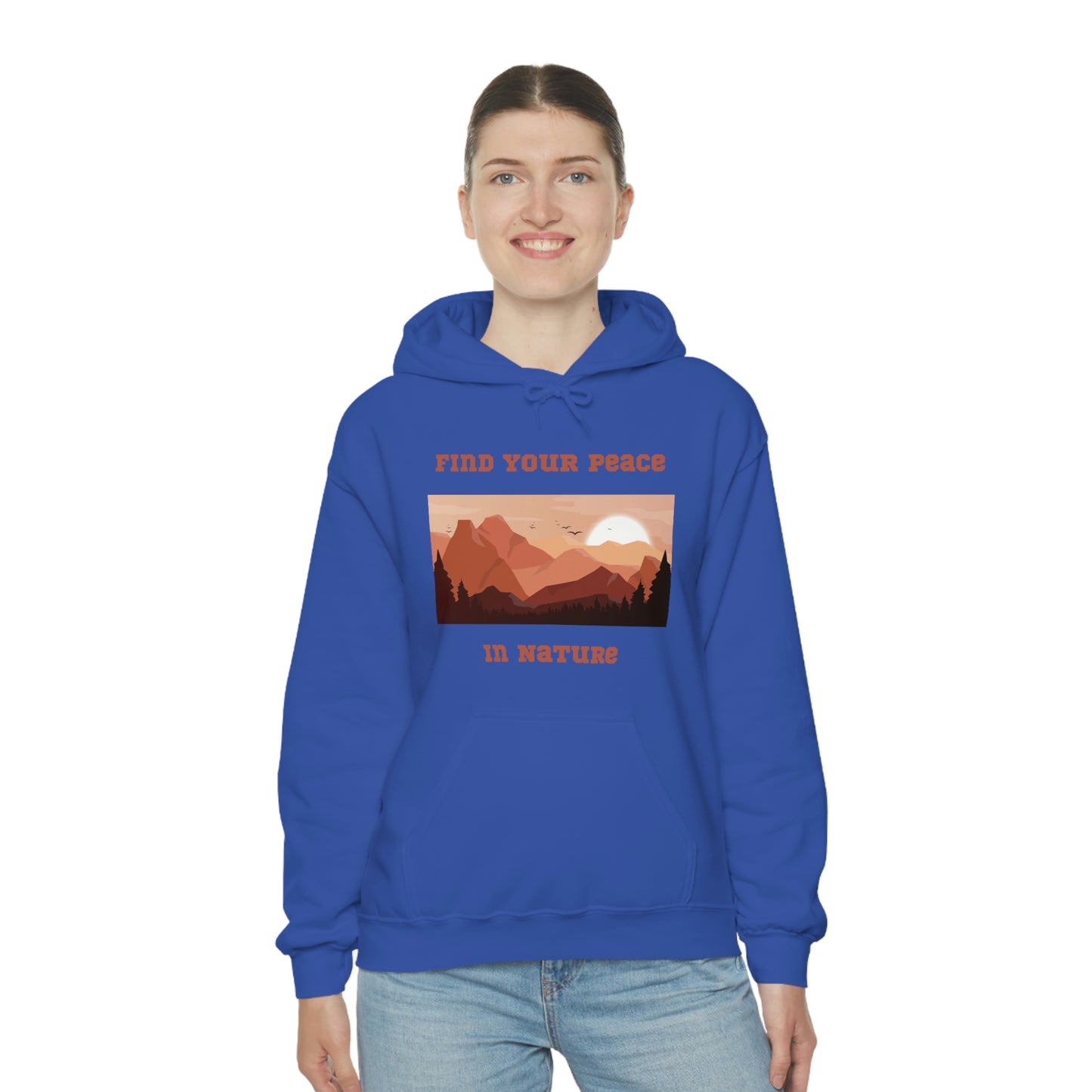 Unisex Heavy Blend Hooded Sweatshirt for nature lover, nature lover sweatshirt, camping sweatshirt, gift for camping lover