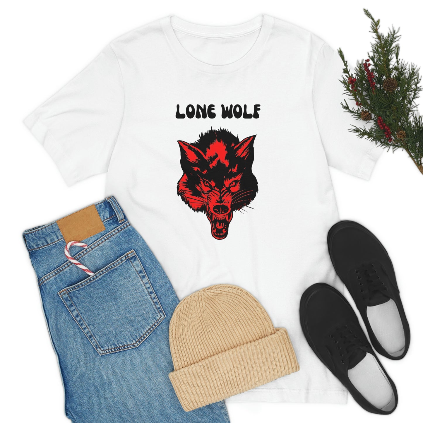 Lone Wolf T-shirt, Lone Wolf, Wolf howling, wolf, gift for man, gift for dad, nature, camping, outdoors, angry wolf