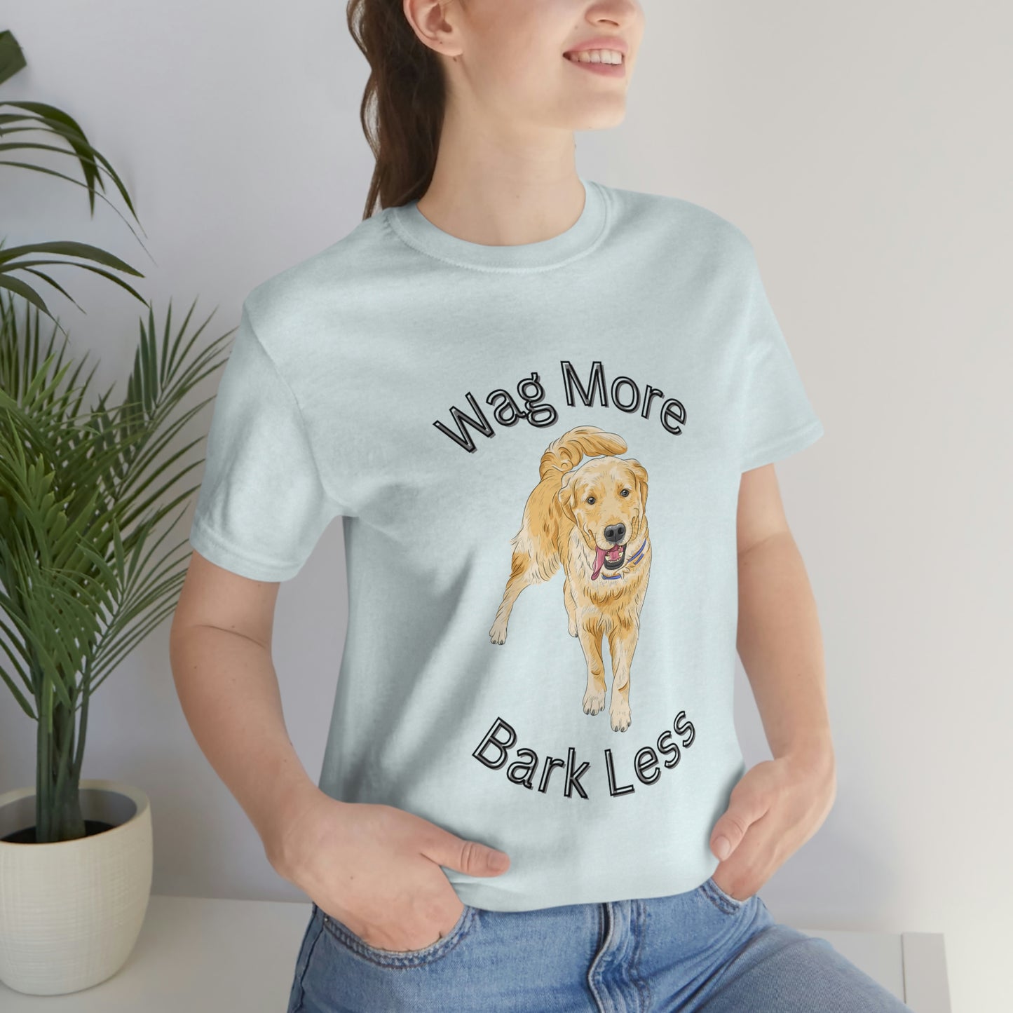 Unisex Jersey Short Sleeve Tee, golden retriever, golden retriever Tee, gift for golden retriever owner, gift for dog owner