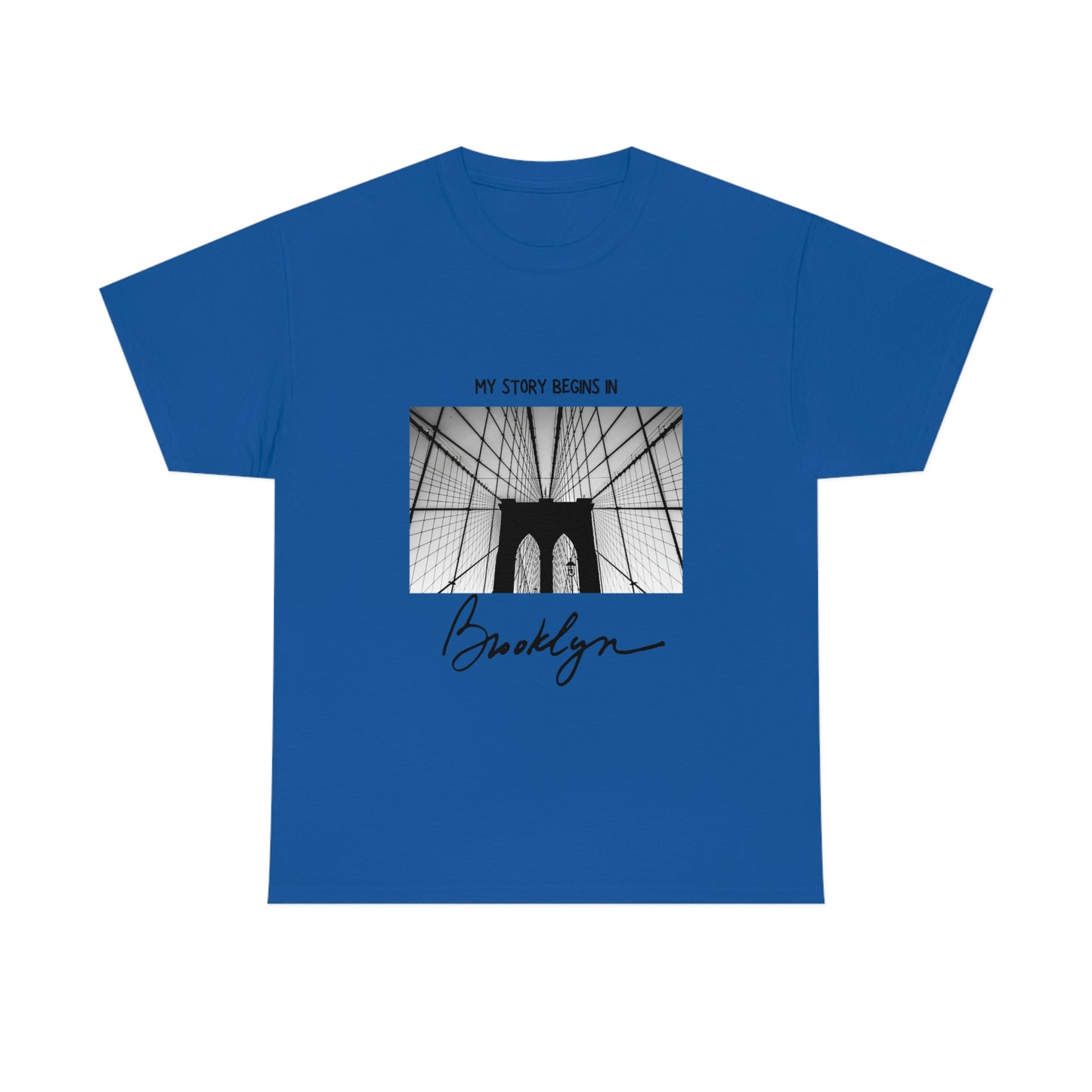 Represent Brooklyn with our 'My Story Begins in Brooklyn' T-Shirt