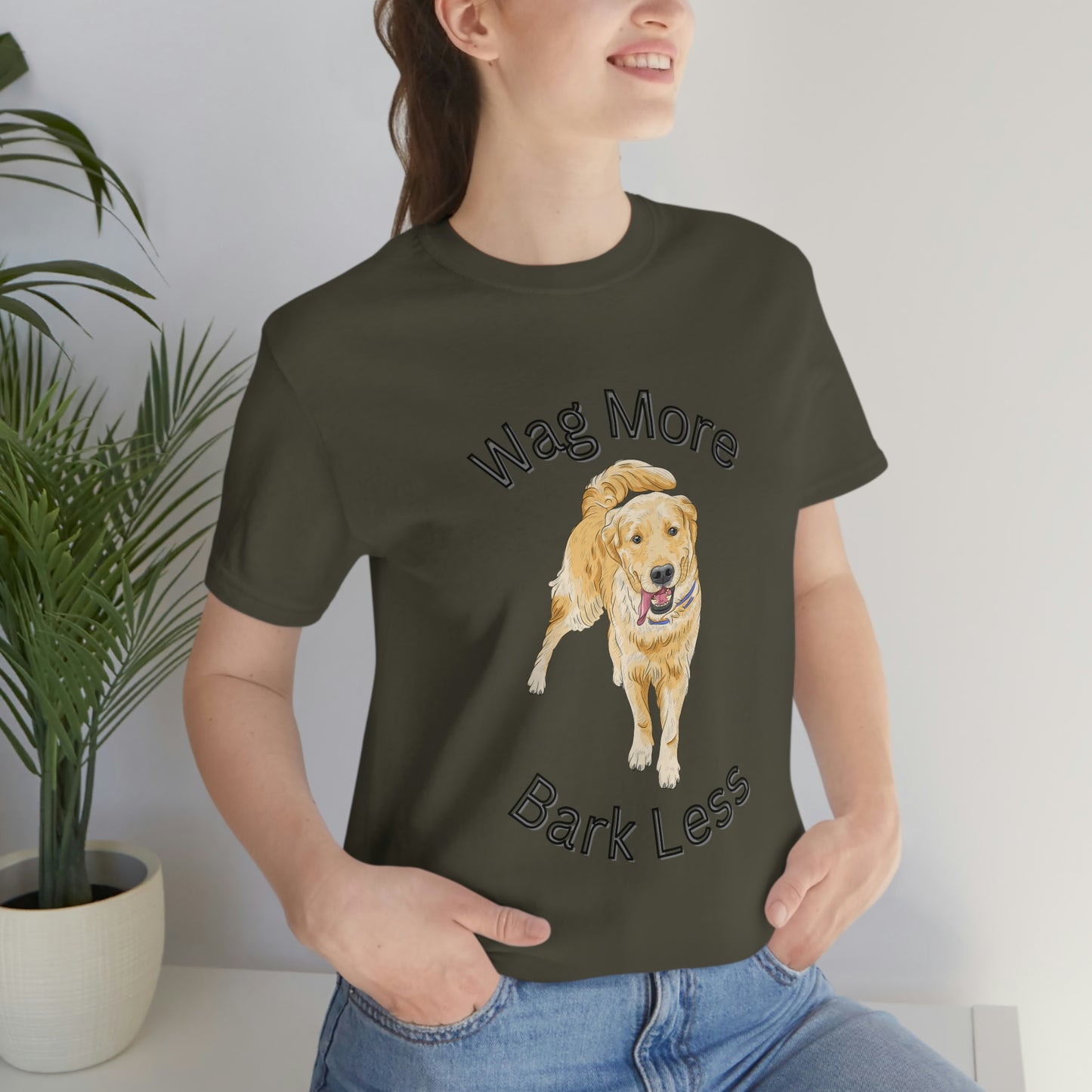 Unisex Jersey Short Sleeve Tee, golden retriever, golden retriever Tee, gift for golden retriever owner, gift for dog owner