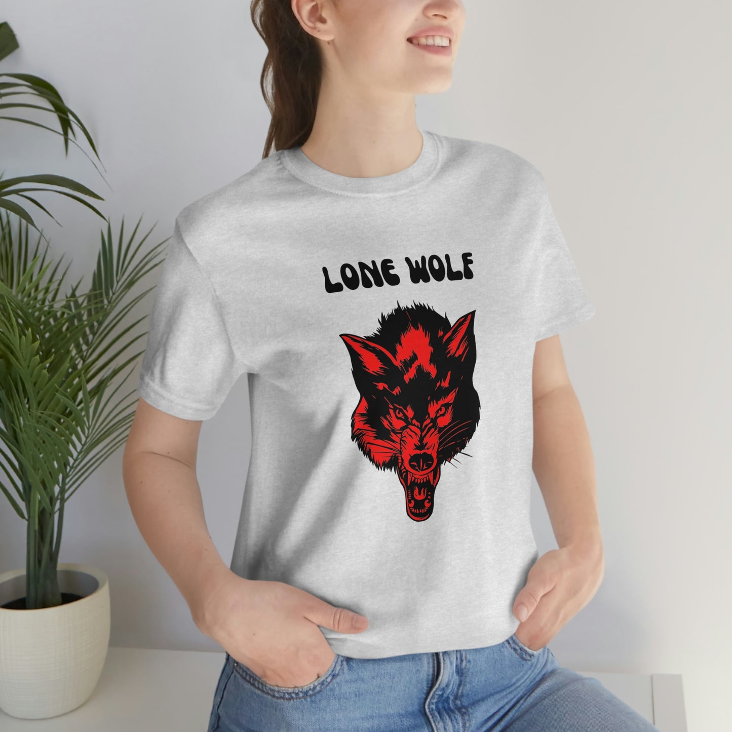 Lone Wolf T-shirt, Lone Wolf, Wolf howling, wolf, gift for man, gift for dad, nature, camping, outdoors, angry wolf