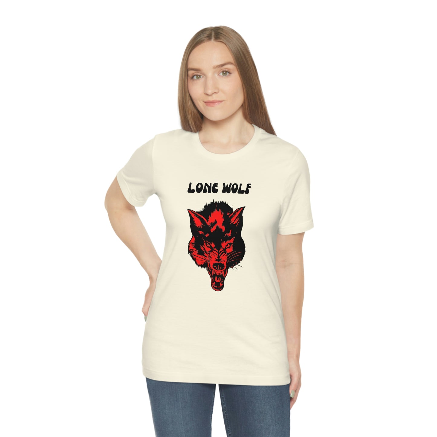 Lone Wolf T-shirt, Lone Wolf, Wolf howling, wolf, gift for man, gift for dad, nature, camping, outdoors, angry wolf