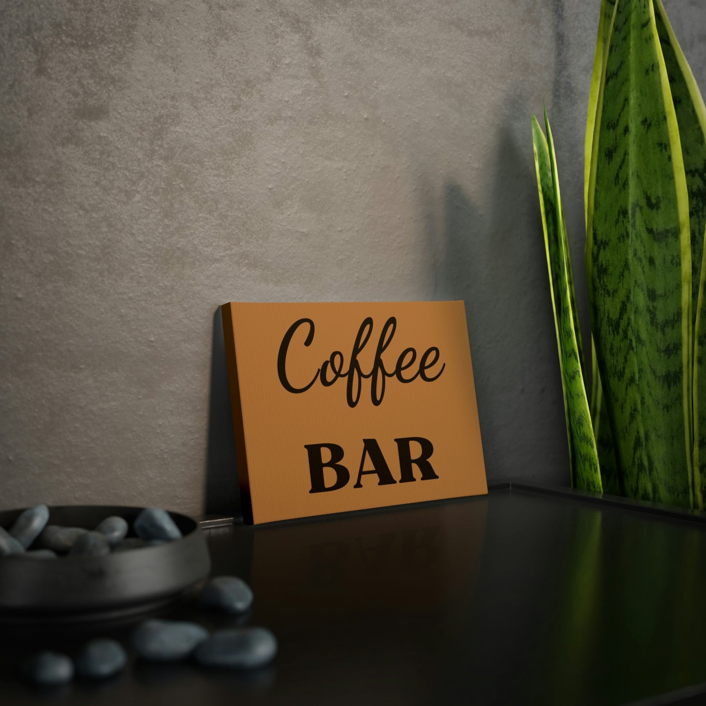 Coffee Bar Canvas Print: Perfect Wall Decor for Coffee Lovers