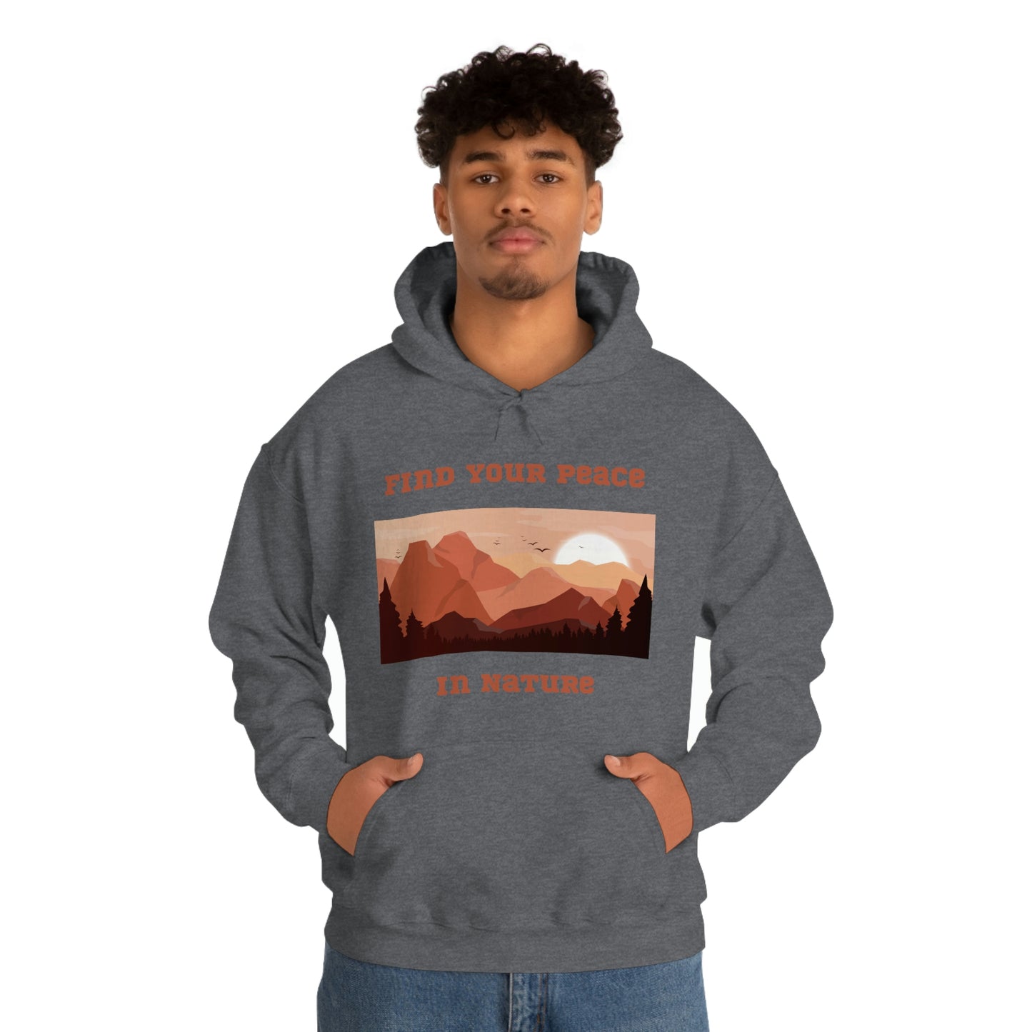 Unisex Heavy Blend Hooded Sweatshirt for nature lover, nature lover sweatshirt, camping sweatshirt, gift for camping lover