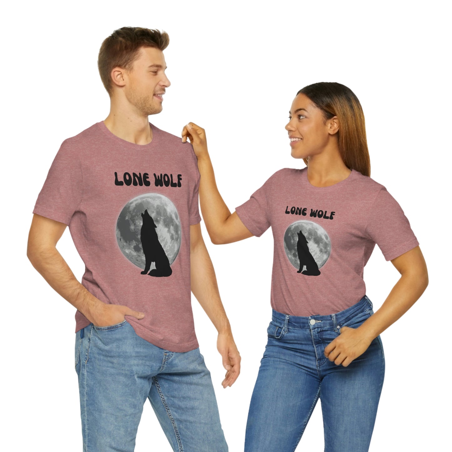 Lone Wolf T-shirt, Lone Wolf, Wolf howling, wolf, gift for man, gift for dad, nature, camping, outdoors