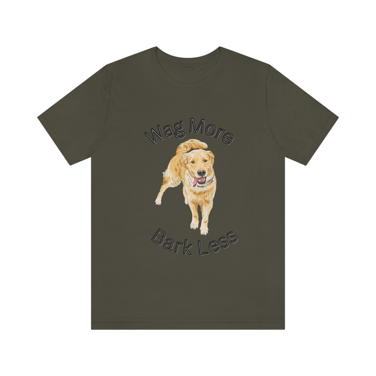 Unisex Jersey Short Sleeve Tee, golden retriever, golden retriever Tee, gift for golden retriever owner, gift for dog owner