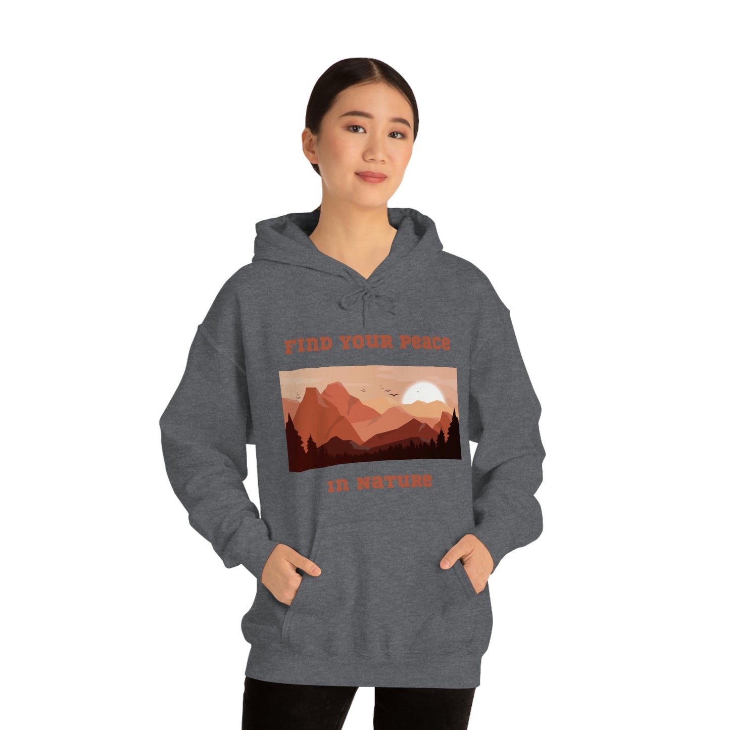 Unisex Heavy Blend Hooded Sweatshirt for nature lover, nature lover sweatshirt, camping sweatshirt, gift for camping lover