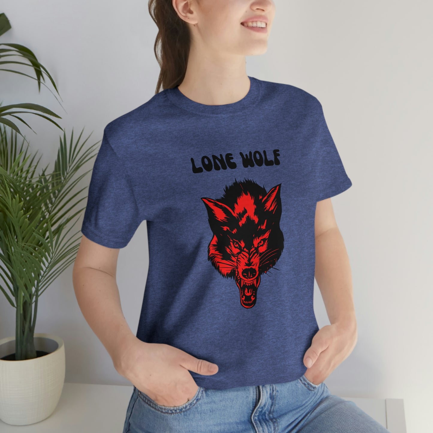 Lone Wolf T-shirt, Lone Wolf, Wolf howling, wolf, gift for man, gift for dad, nature, camping, outdoors, angry wolf