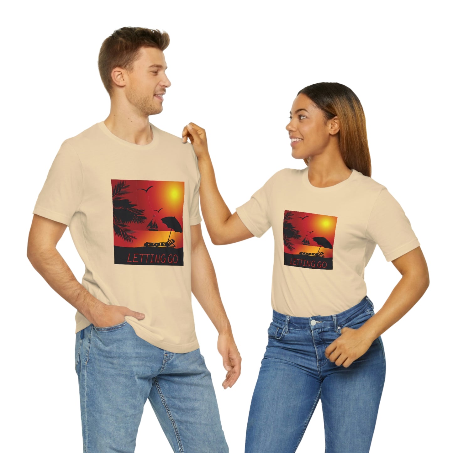 Sunset T-shirt, relaxing sunset, gift for spouse, lover of sunsets, waterfront sunset