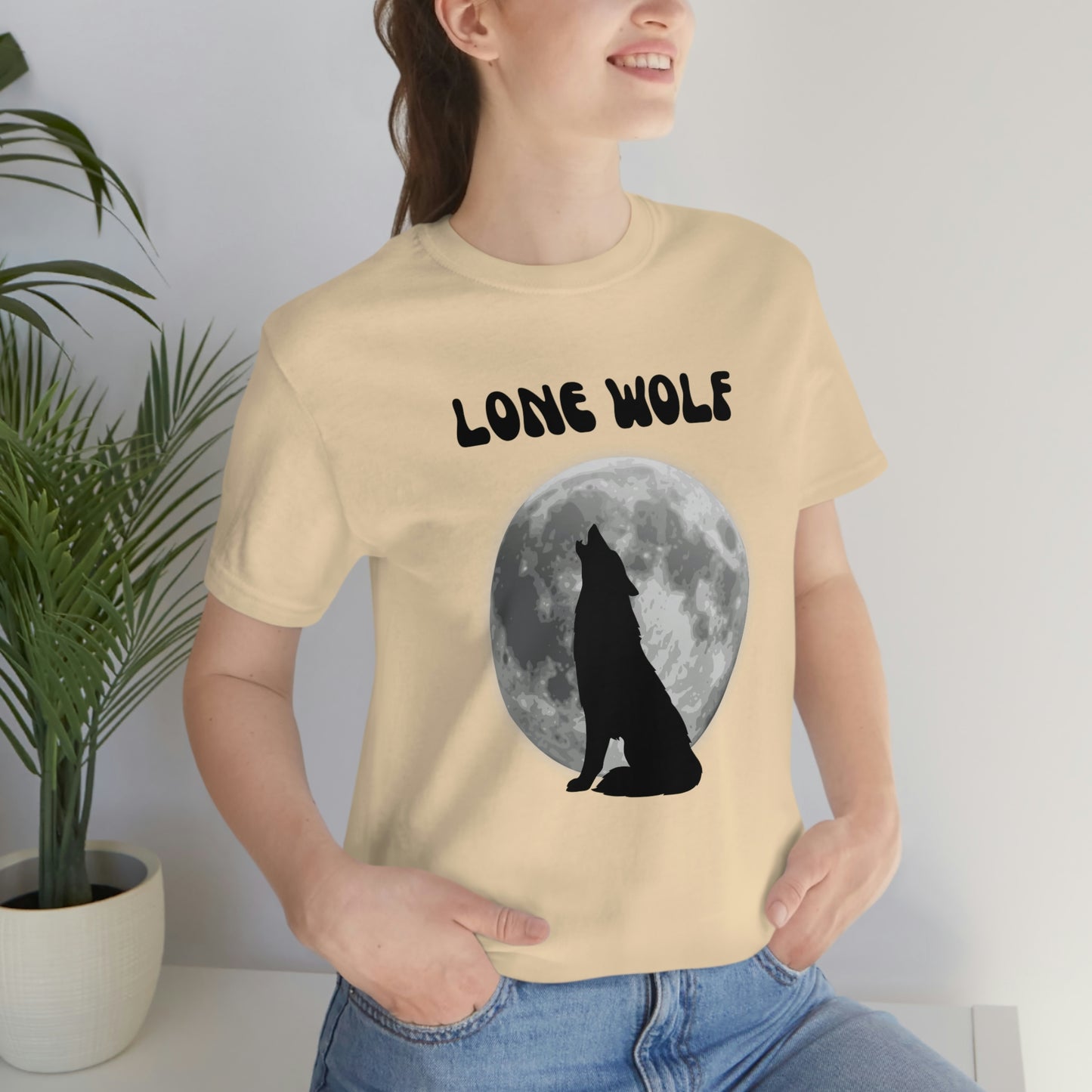 Lone Wolf T-shirt, Lone Wolf, Wolf howling, wolf, gift for man, gift for dad, nature, camping, outdoors