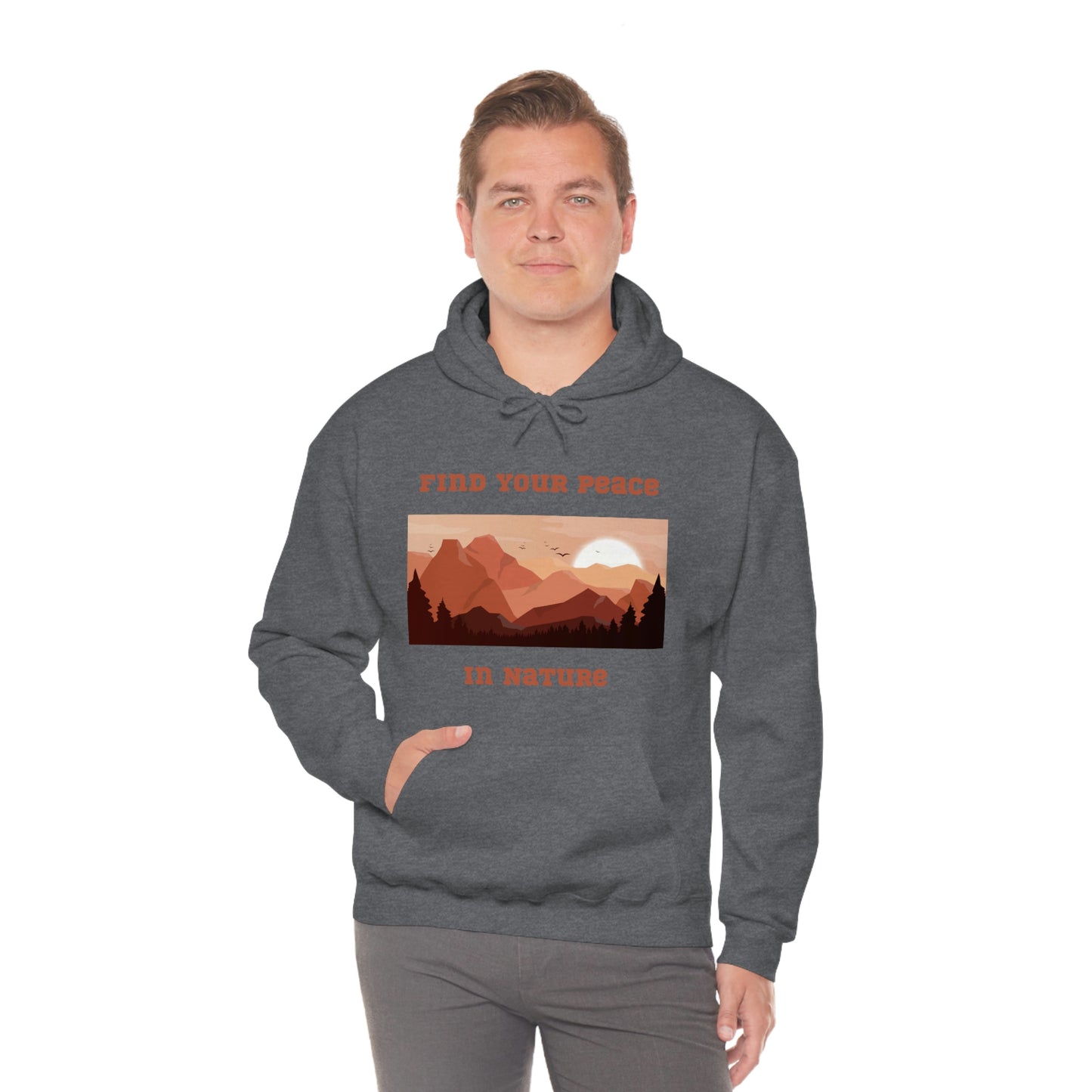 Unisex Heavy Blend Hooded Sweatshirt for nature lover, nature lover sweatshirt, camping sweatshirt, gift for camping lover