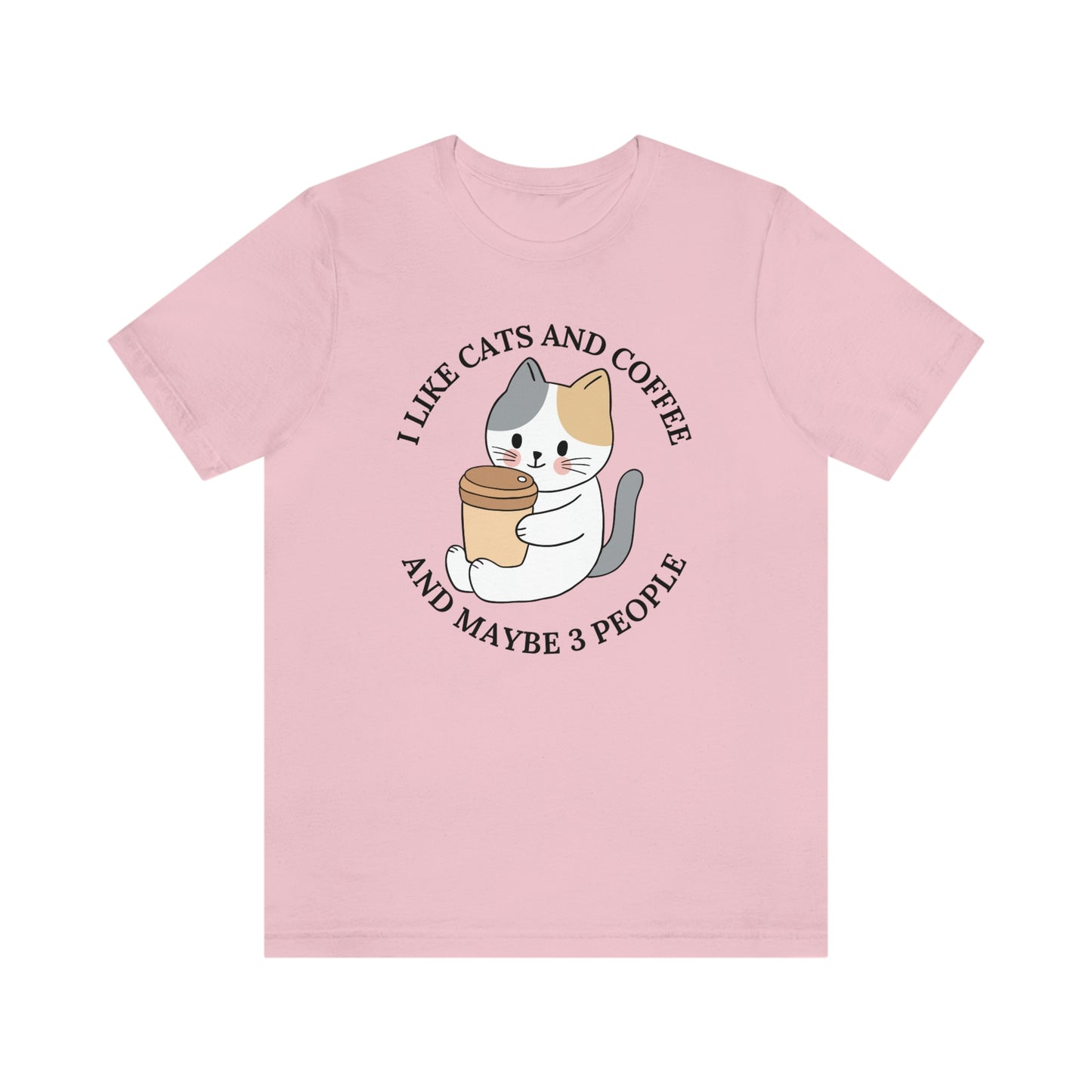 Cat and Coffee lovers, Gift for Cat lover, Gift for coffee lover, Animal lover, Gift for animal lover, Cat lover T-shirt