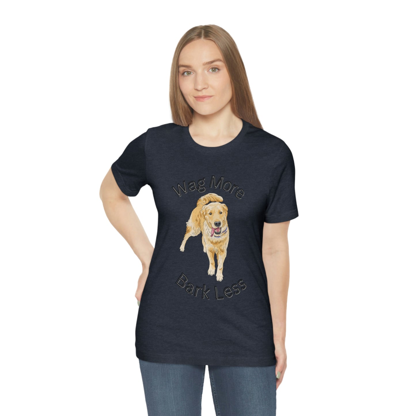 Unisex Jersey Short Sleeve Tee, golden retriever, golden retriever Tee, gift for golden retriever owner, gift for dog owner