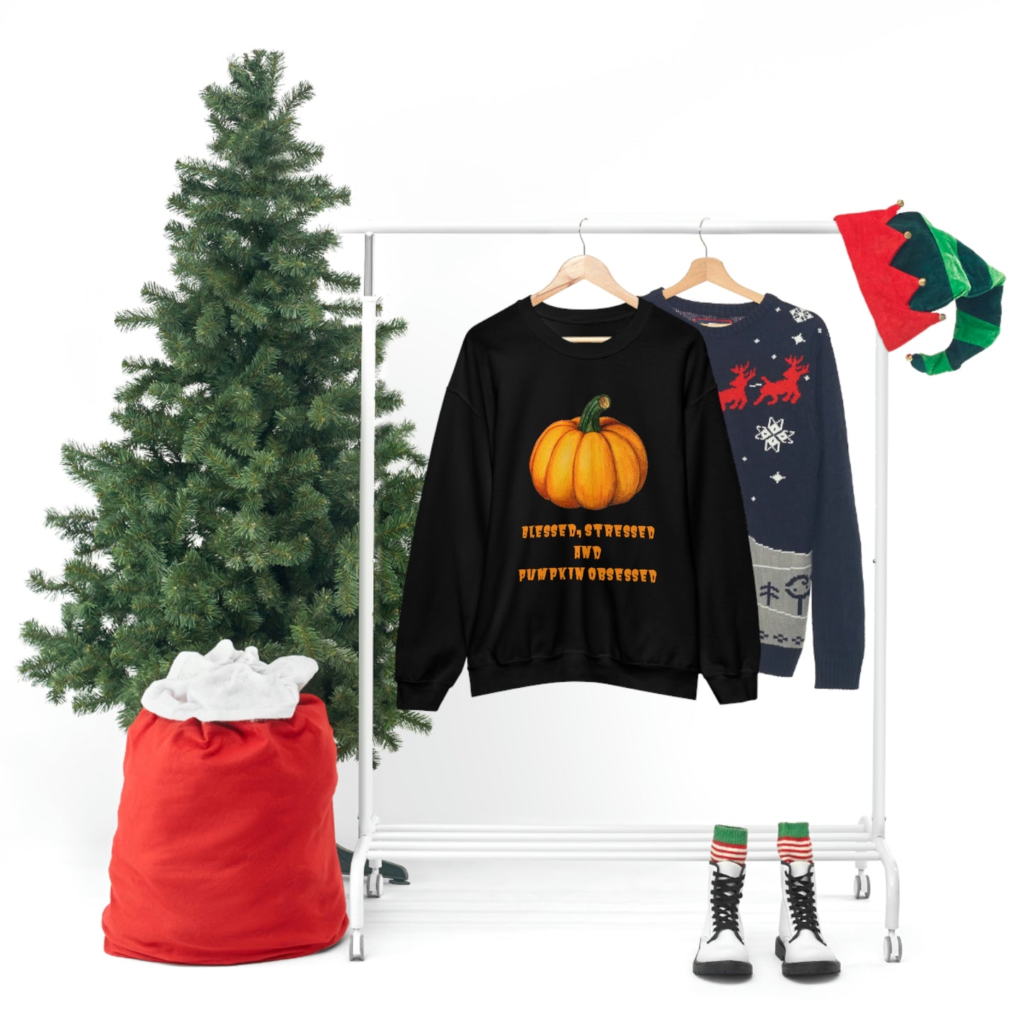 Pumpkin sweatshirt, pumpkin lover gift, obsessed with pumpkin, gift for fall, seasonal sweatshirt