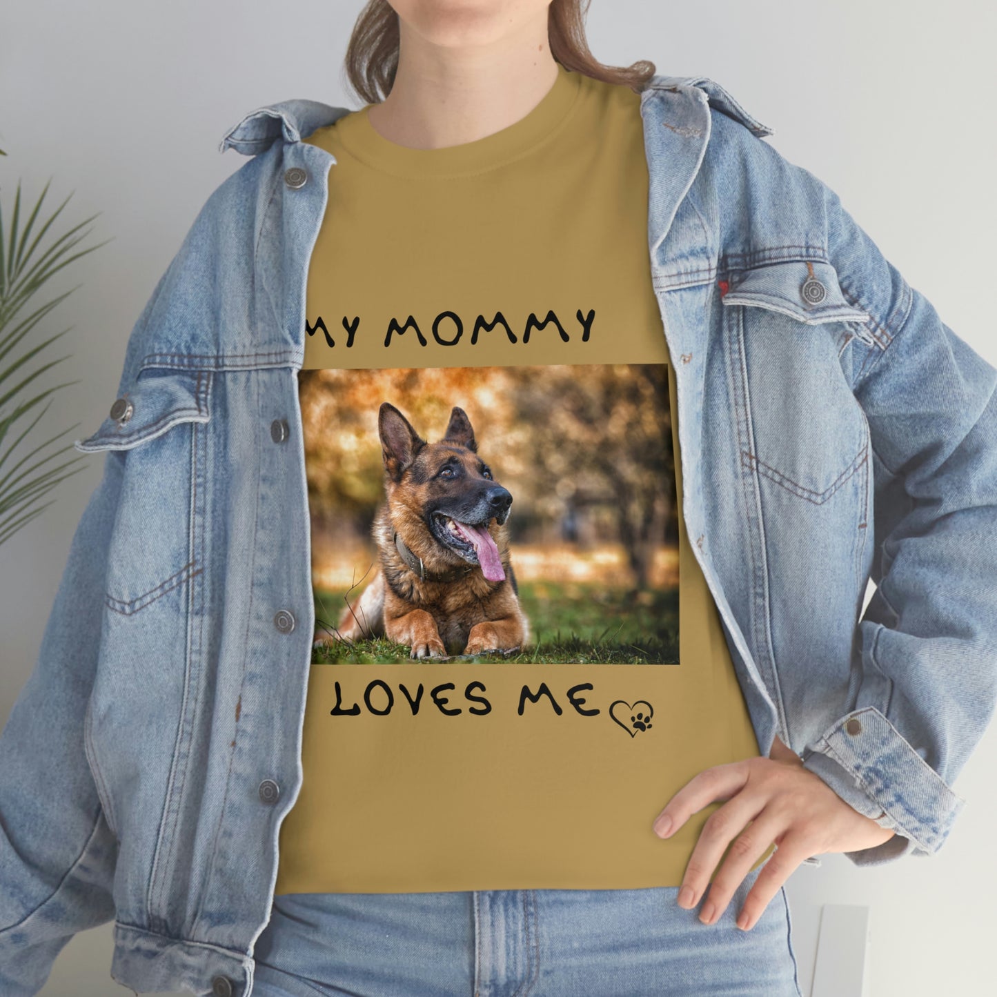 My Mommy Loves Me German Shepard T-Shirt