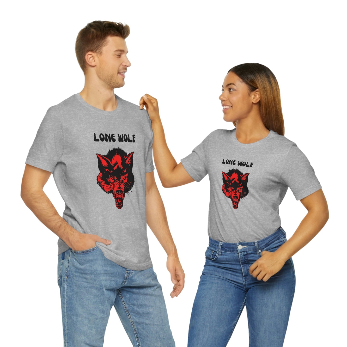 Lone Wolf T-shirt, Lone Wolf, Wolf howling, wolf, gift for man, gift for dad, nature, camping, outdoors, angry wolf