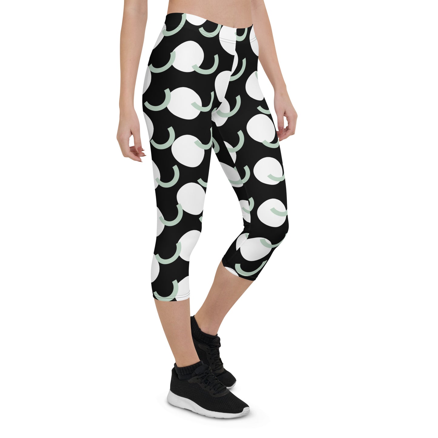 Capri Leggings, All over Print