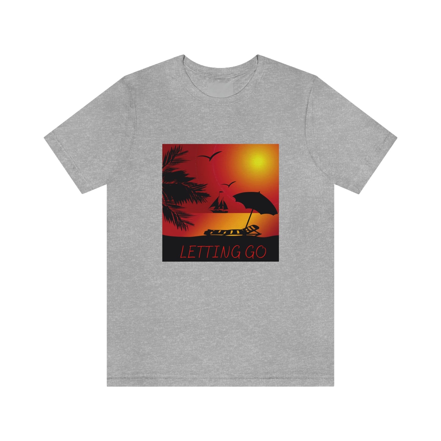 Sunset T-shirt, relaxing sunset, gift for spouse, lover of sunsets, waterfront sunset