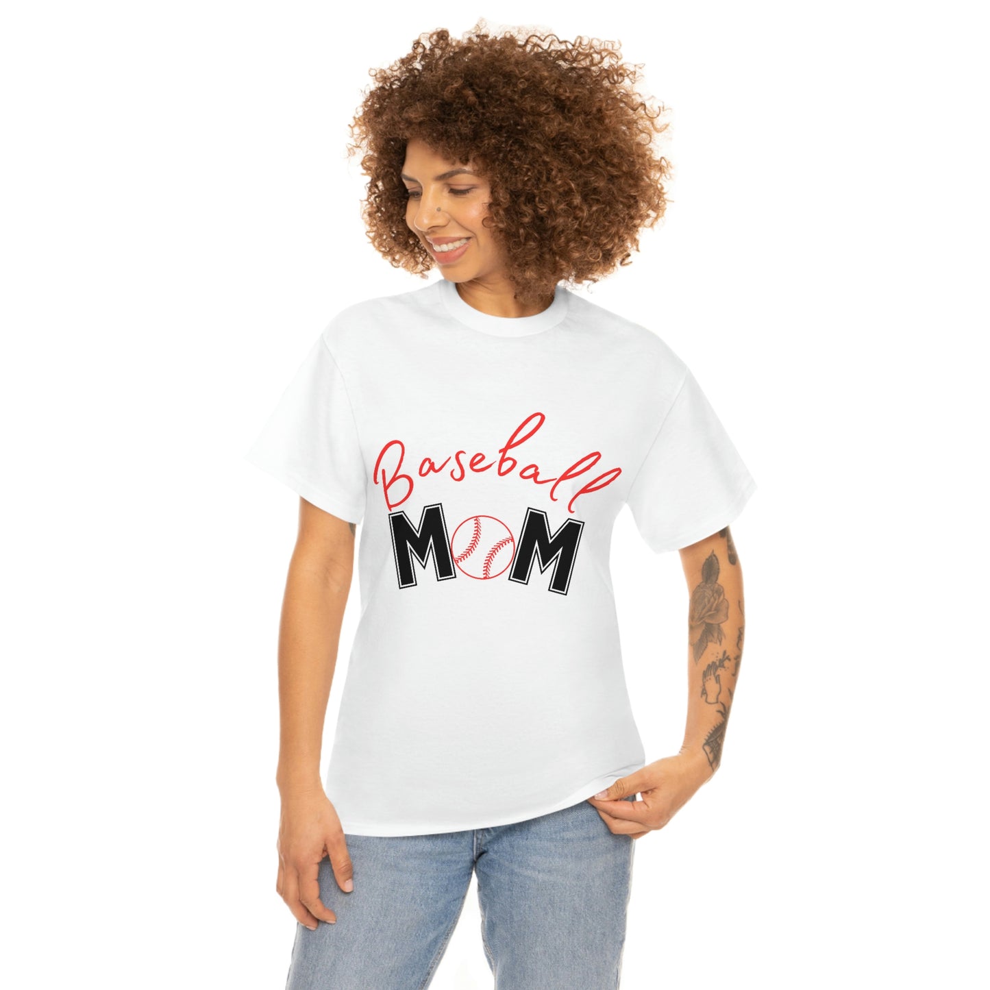 Baseball Mom, #1 Mama Cotton Tee