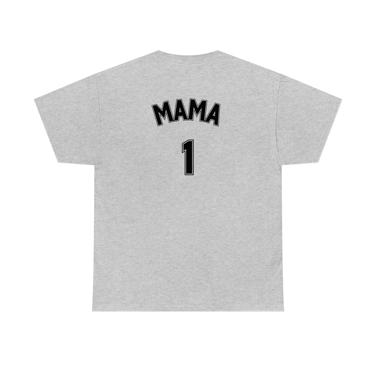 Basketball Mom #1 Mama Cotton Tee