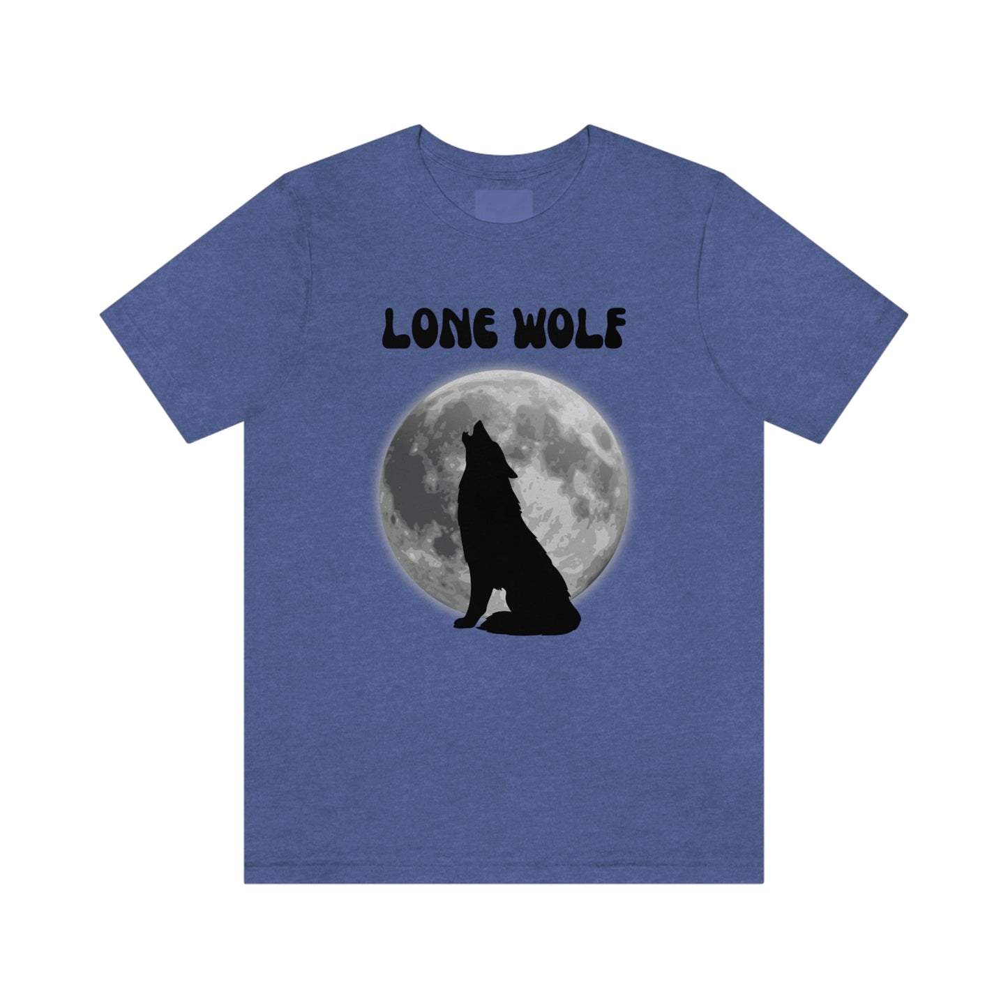 Lone Wolf T-shirt, Lone Wolf, Wolf howling, wolf, gift for man, gift for dad, nature, camping, outdoors