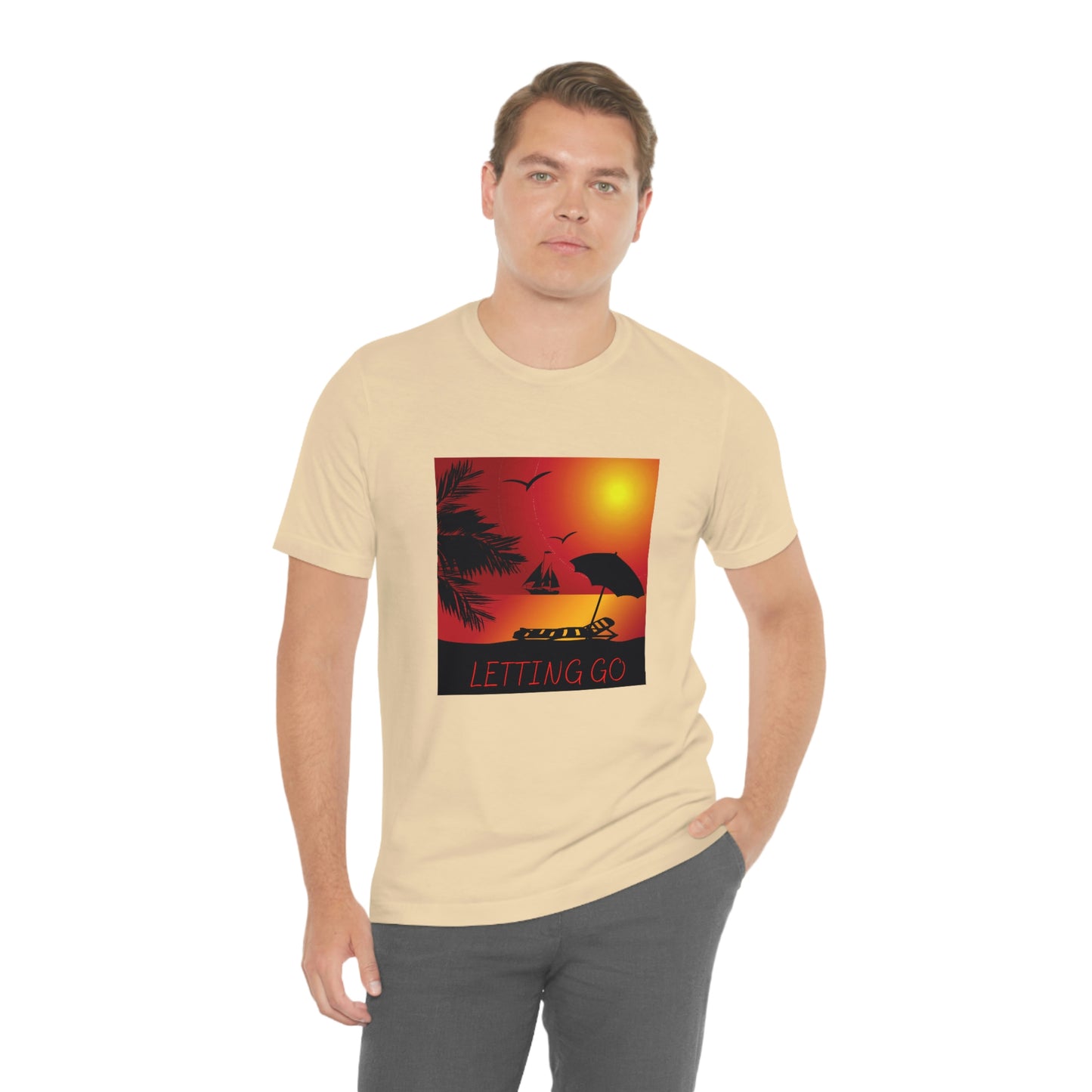 Sunset T-shirt, relaxing sunset, gift for spouse, lover of sunsets, waterfront sunset