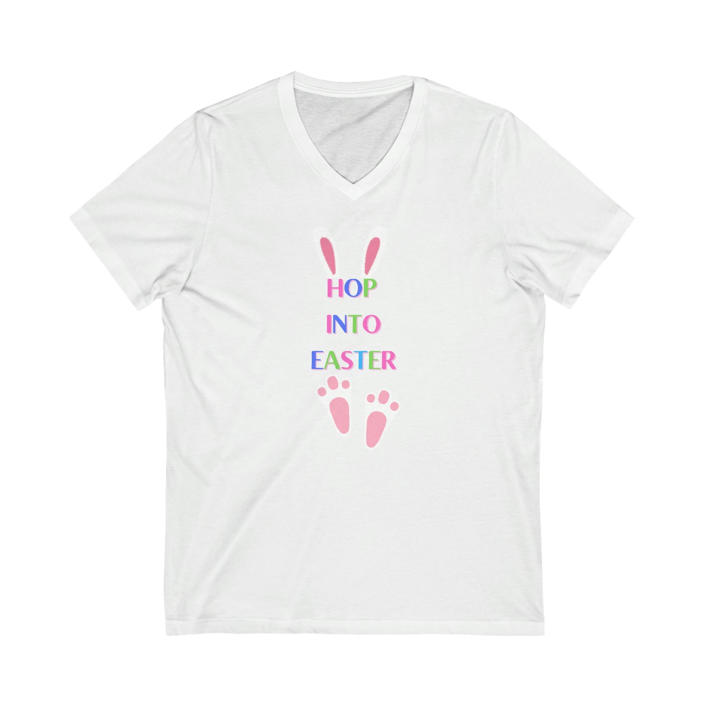 Colorful Easter Tee, Holiday T-shirt, Easter gift, Easter egg hunt, Easter Day, Celebrate Easter, Holiday gift, Easter Bunny