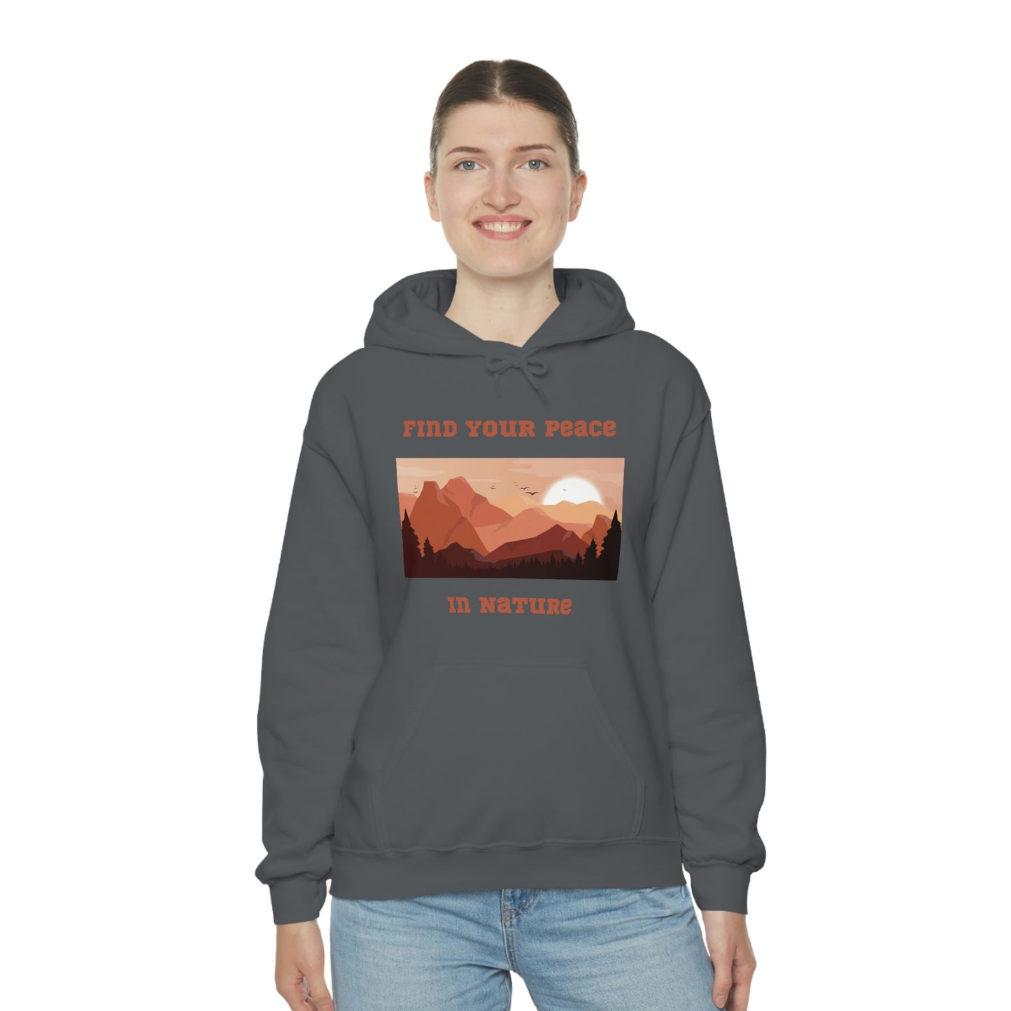 Unisex Heavy Blend Hooded Sweatshirt for nature lover, nature lover sweatshirt, camping sweatshirt, gift for camping lover