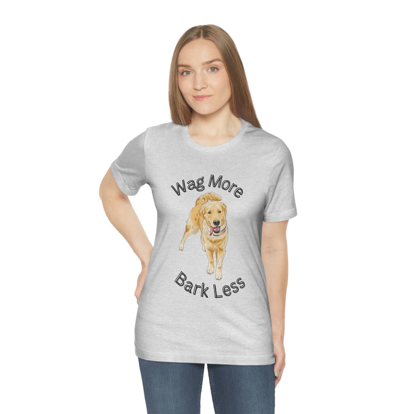 Unisex Jersey Short Sleeve Tee, golden retriever, golden retriever Tee, gift for golden retriever owner, gift for dog owner