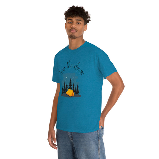 Livin' the Dream" Camping Under the Stars T-Shirt