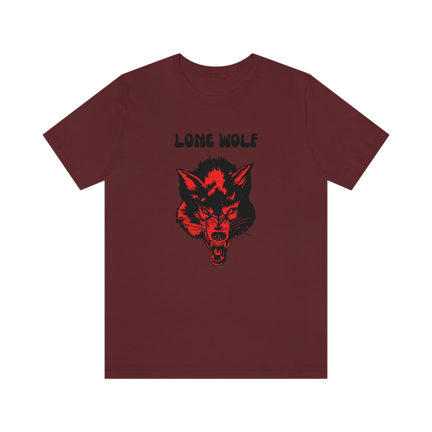 Lone Wolf T-shirt, Lone Wolf, Wolf howling, wolf, gift for man, gift for dad, nature, camping, outdoors, angry wolf