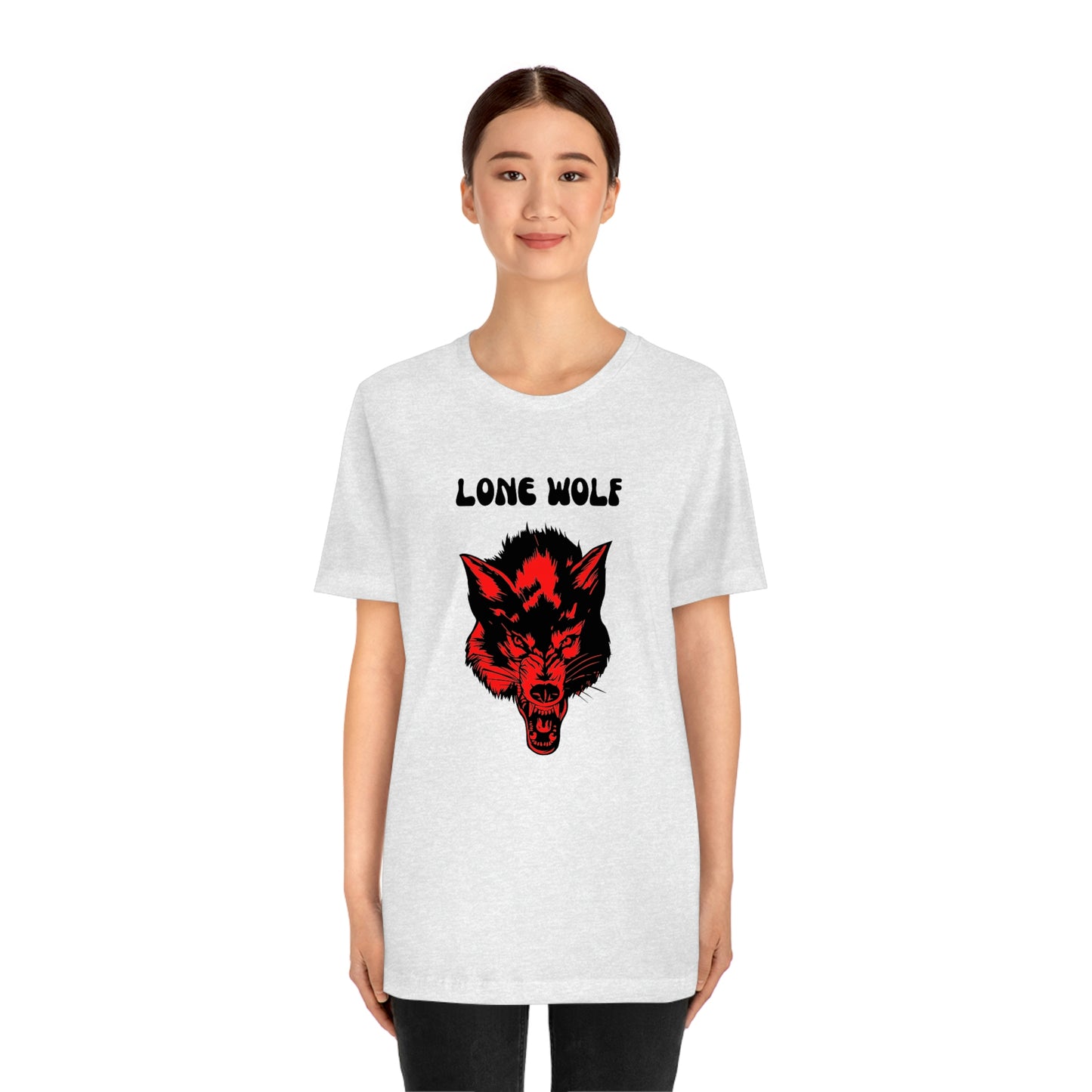 Lone Wolf T-shirt, Lone Wolf, Wolf howling, wolf, gift for man, gift for dad, nature, camping, outdoors, angry wolf