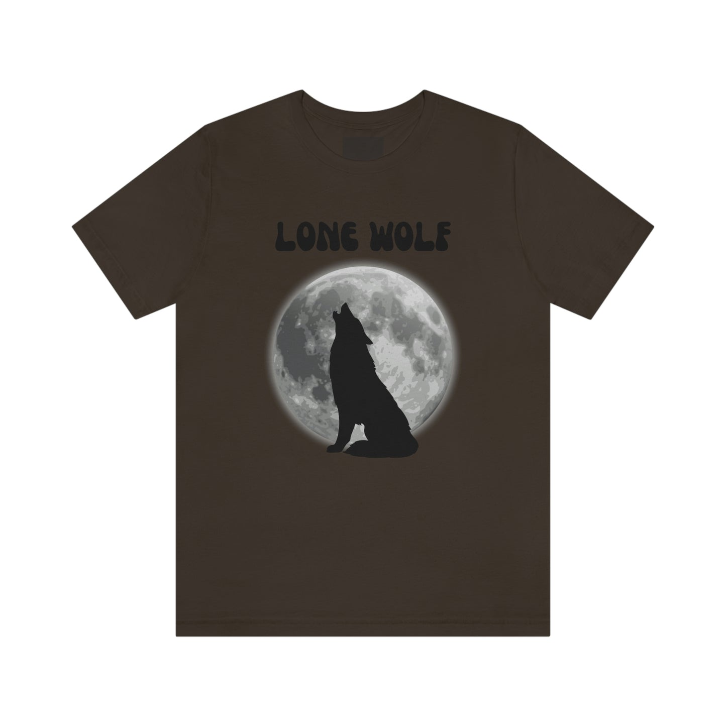 Lone Wolf T-shirt, Lone Wolf, Wolf howling, wolf, gift for man, gift for dad, nature, camping, outdoors