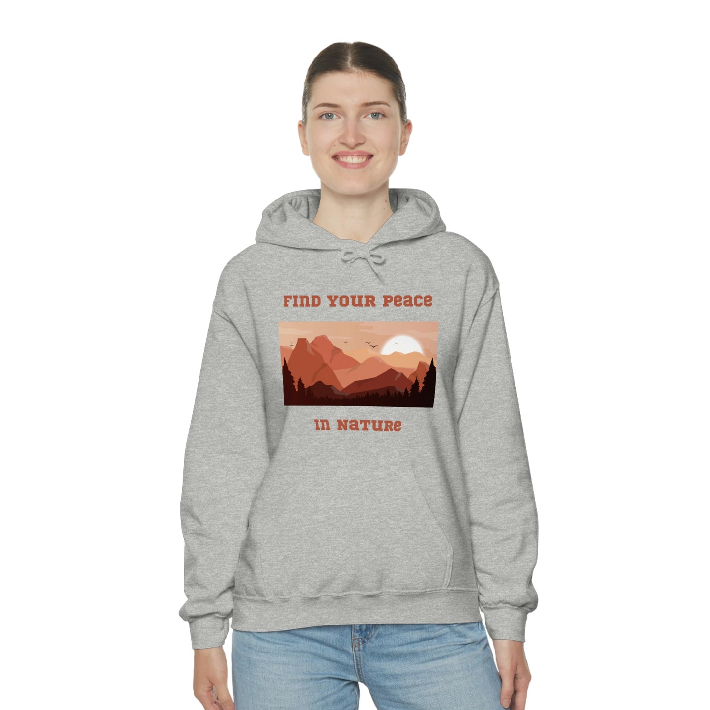 Unisex Heavy Blend Hooded Sweatshirt for nature lover, nature lover sweatshirt, camping sweatshirt, gift for camping lover