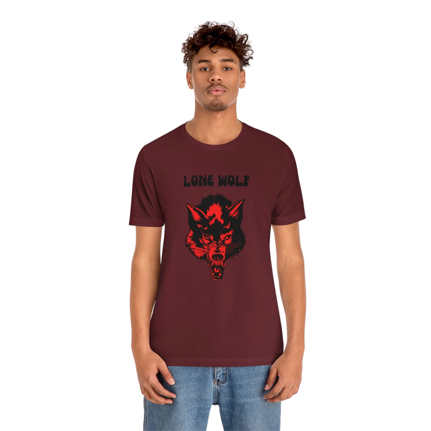 Lone Wolf T-shirt, Lone Wolf, Wolf howling, wolf, gift for man, gift for dad, nature, camping, outdoors, angry wolf