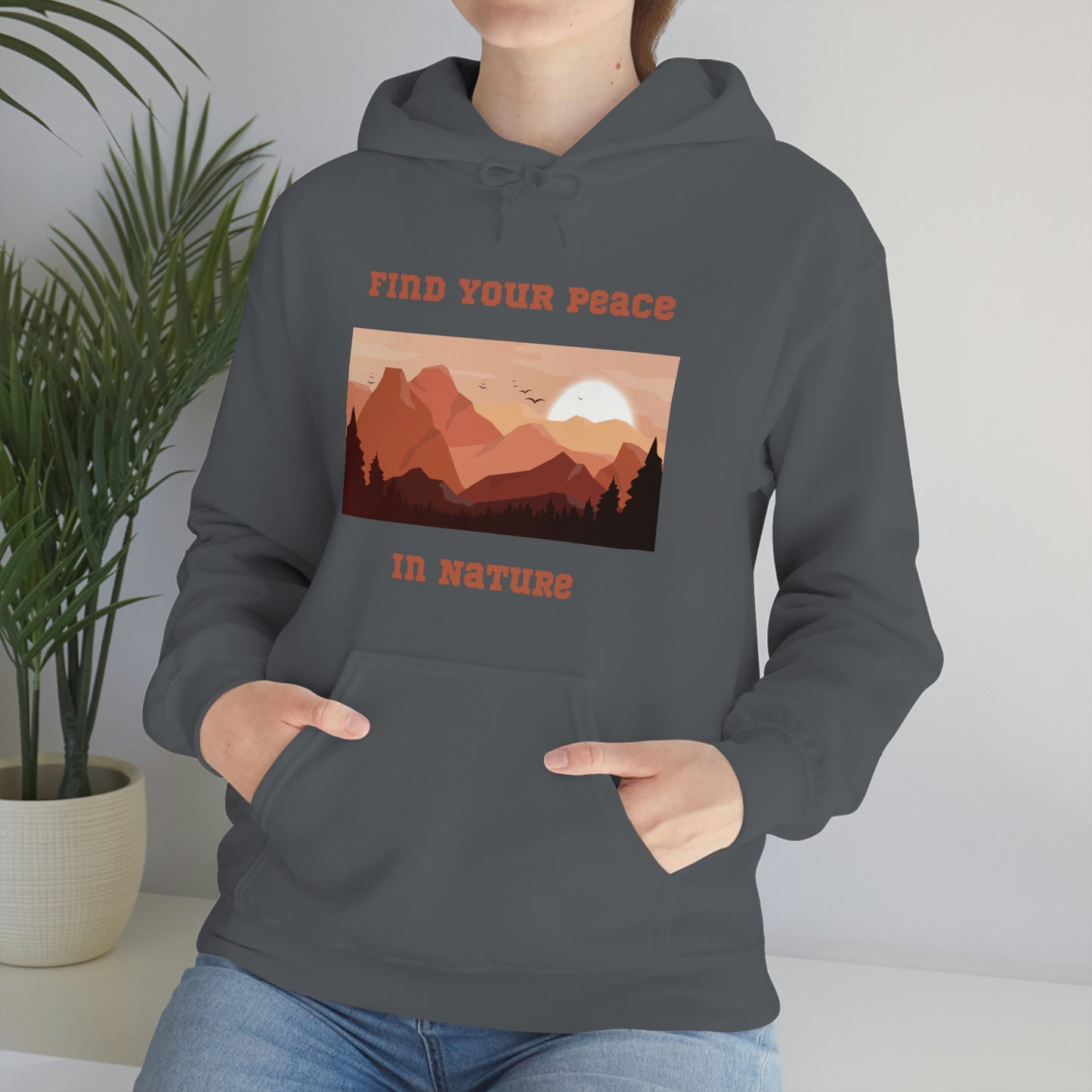 Unisex Heavy Blend Hooded Sweatshirt for nature lover, nature lover sweatshirt, camping sweatshirt, gift for camping lover