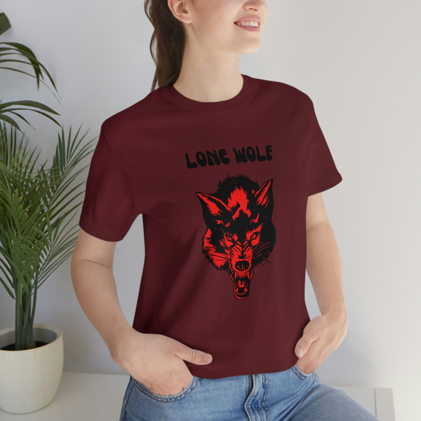 Lone Wolf T-shirt, Lone Wolf, Wolf howling, wolf, gift for man, gift for dad, nature, camping, outdoors, angry wolf