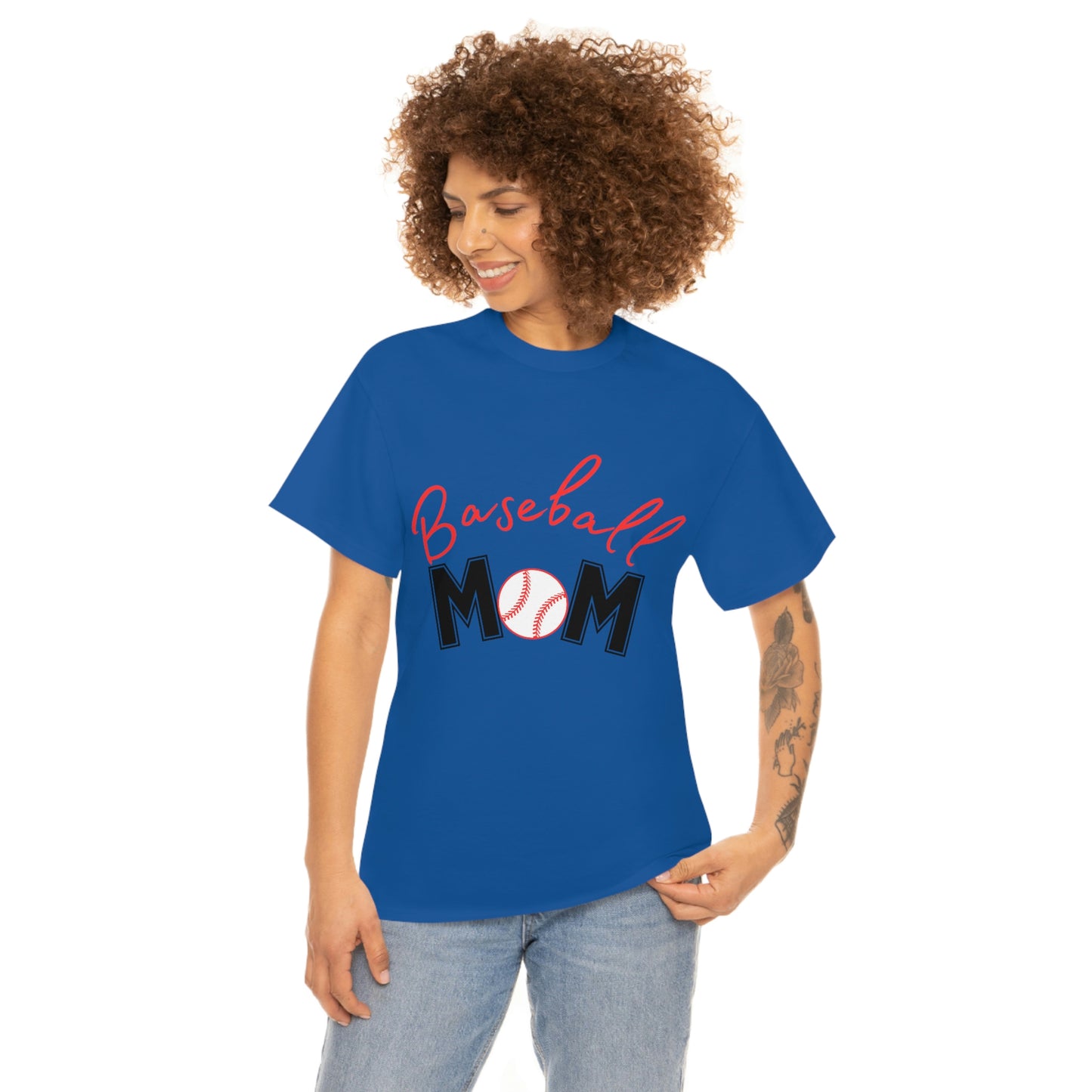 Baseball Mom, #1 Mama Cotton Tee