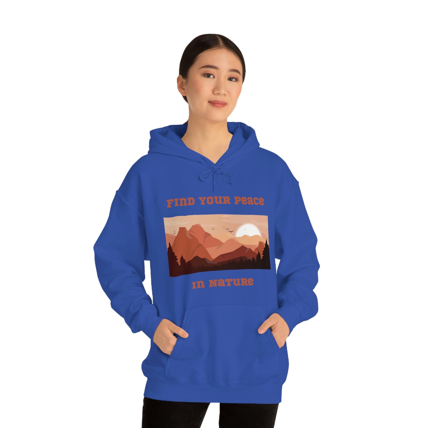 Unisex Heavy Blend Hooded Sweatshirt for nature lover, nature lover sweatshirt, camping sweatshirt, gift for camping lover