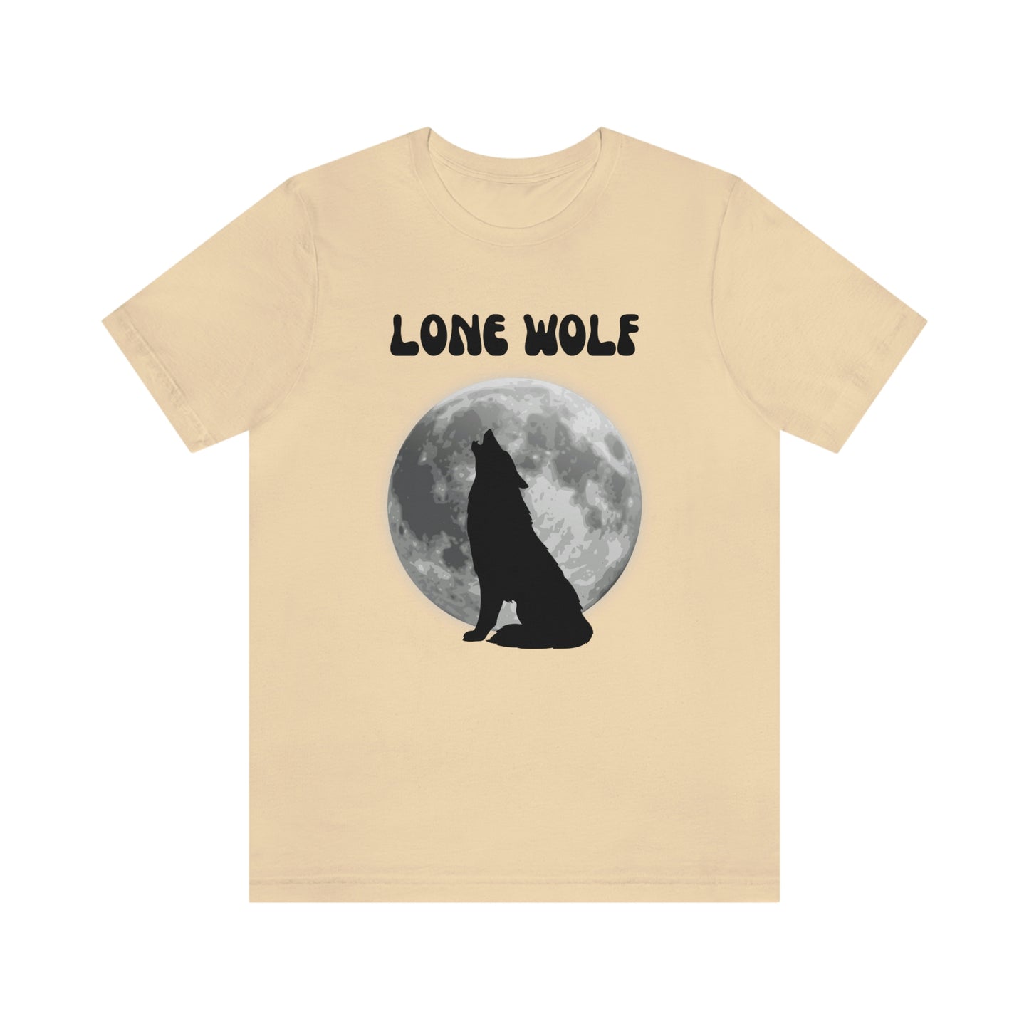 Lone Wolf T-shirt, Lone Wolf, Wolf howling, wolf, gift for man, gift for dad, nature, camping, outdoors