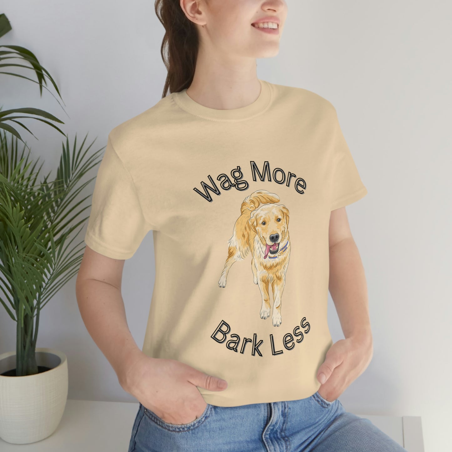 Unisex Jersey Short Sleeve Tee, golden retriever, golden retriever Tee, gift for golden retriever owner, gift for dog owner