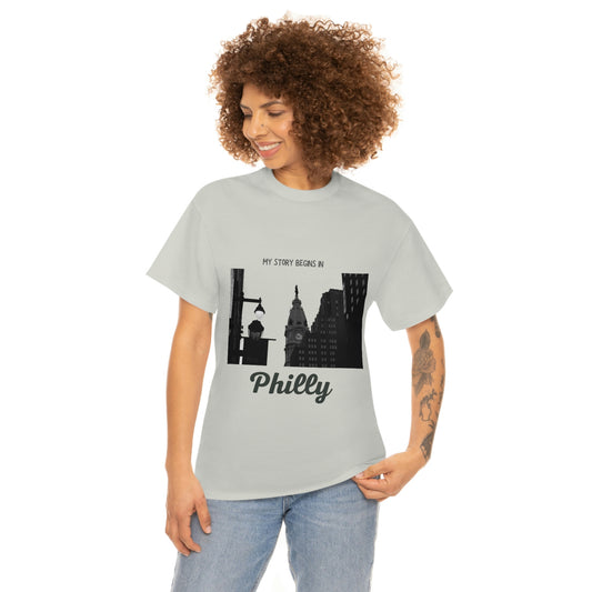 My Story Begins in Philly T-Shirt