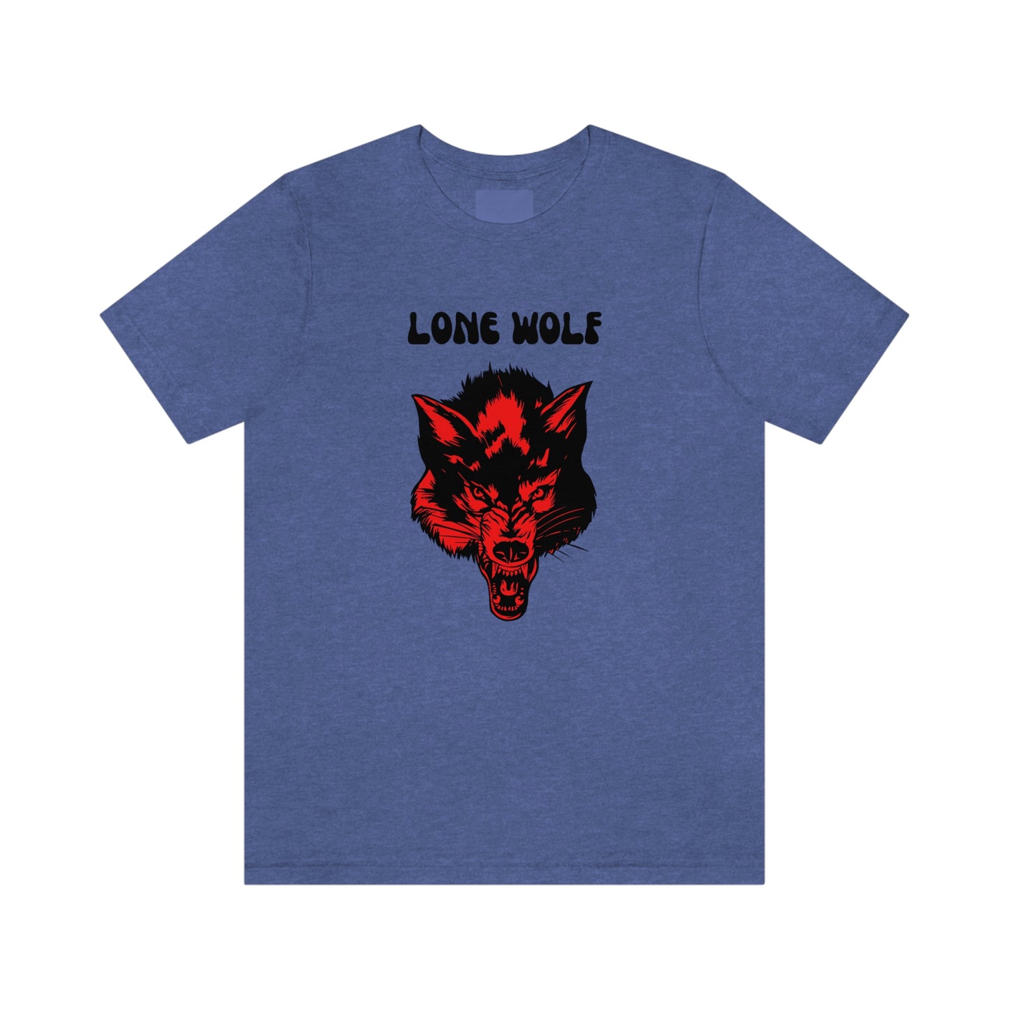 Lone Wolf T-shirt, Lone Wolf, Wolf howling, wolf, gift for man, gift for dad, nature, camping, outdoors, angry wolf